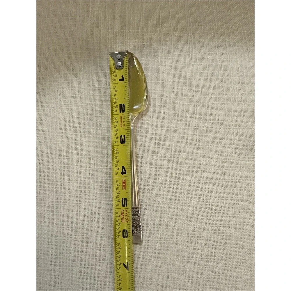 Oneida Community Silver Plate Coronation Dessert Spoon Silverplate EUC‎